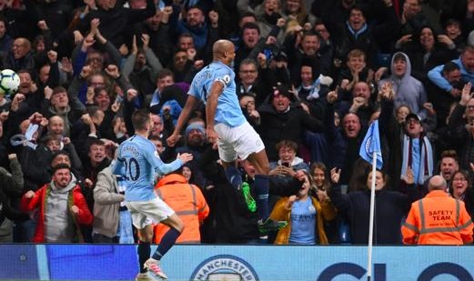  麦迪逊世界波破门莱斯特城爆冷战胜卫冕冠军曼城  