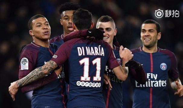  巴黎圣日耳曼替补建功轻取洛里昂迎连胜  